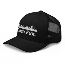 Load image into Gallery viewer, Tulsa Fux Trucker Cap (Skyline White)