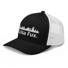 Load image into Gallery viewer, Tulsa Fux Trucker Cap (Skyline White)