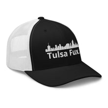 Load image into Gallery viewer, Tulsa Fux Trucker Cap (Skyline White)
