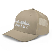 Load image into Gallery viewer, Tulsa Fux Trucker Cap (Skyline White)