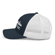 Load image into Gallery viewer, Tulsa Fux Trucker Cap (Skyline White)