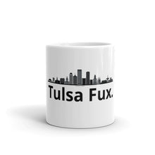 Load image into Gallery viewer, Tulsa Fux White Glossy Morning Mug